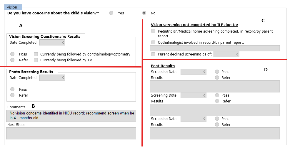Vision Screening | PIC Personnel Policies and Practices